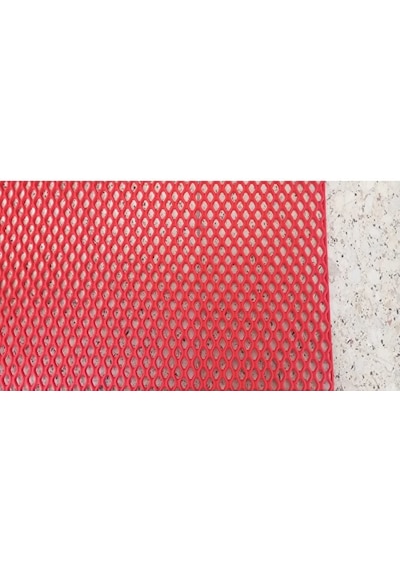Pvc Paspas 120 X 100 Cm Kırmızı Banyo Kaymaz Yer Zemin Matı S-mat Çok Renkli