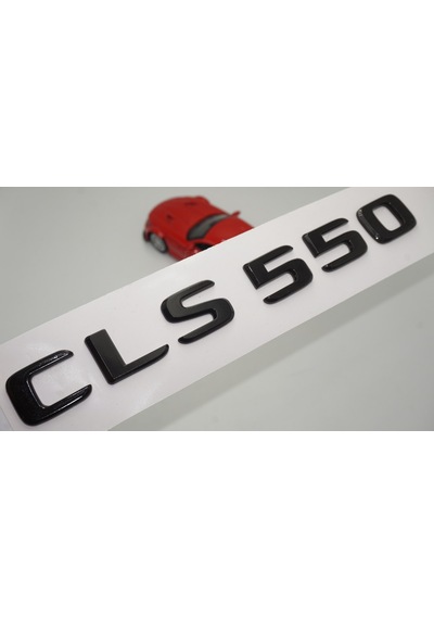 CLS 550 Bagaj Parlak Siyah ABS 3M 3D Yazı Logo