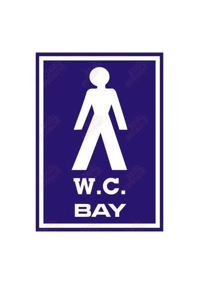 W.C. Bay Levhası