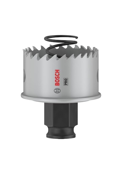 1 X Pro Sheet Metal Power Change Plus Delikli Testere Paslanmaz Çelik Levhalar, Çelik Levhalar, Ø 44 Mm, Profesyonel Aksesuar Döner Matkap/sürücü