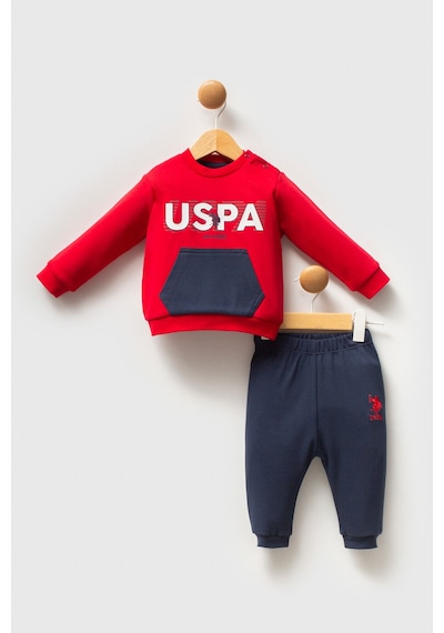 U.S. Polo Assn. Erkek Bebek Kırmızı Takım 5274-48895 Kırmızı
