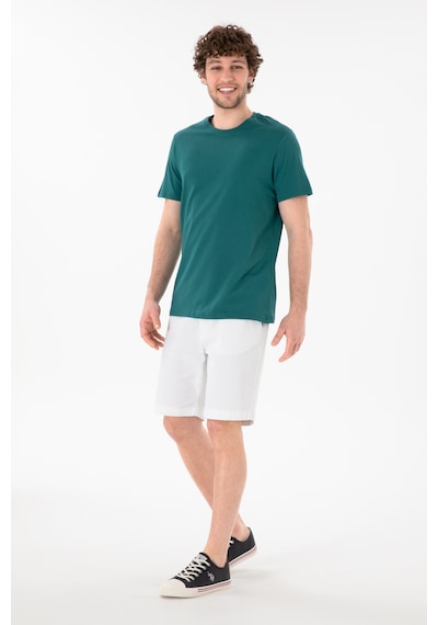 U.S. Polo Assn. Erkek Regular Fit Bisiklet Yaka Koyu Yeşil Basic Tişört 50305928-VR101 U.S. Polo Assn. Erkek Regular Fit Bisiklet Yaka Koyu Yeşil Basic Tişört 50305928-VR101
