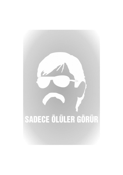 One Vıp Sale 20 X 19 Cm Sadece Ölüler Görür Oto Sticker Araba Cam Sticker Beyaz Uyumlu