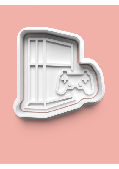Play Station Kurabiye Kalıbı Ve Şeker Hamuru Kalıbı 4'lü Set