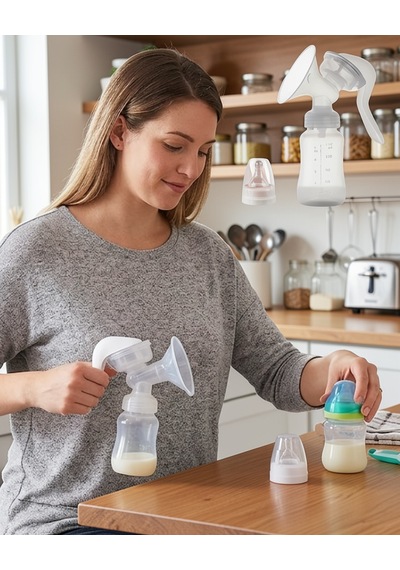 Manuel Göğüs Pompası 180 Ml Bpa'sız Ergonomik Model Uczzzgöğüssütpompası-3