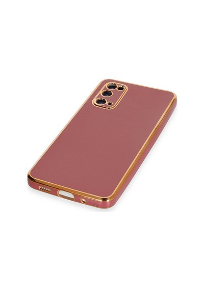 Samsung Galaxy Uyumlu S20 Kılıf Volet Silikon - Kırmızı Bzsxx00 1