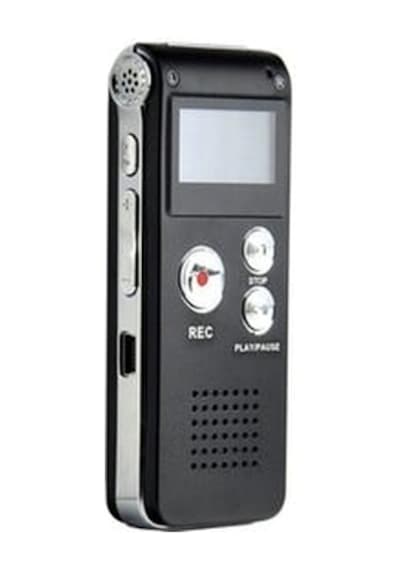 Kingboss HS-27 8 GB Dijital Ses Kayıt Cihazı Siyah