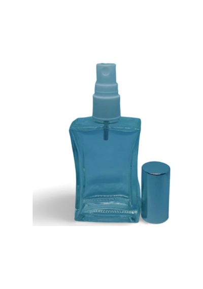 Parfüm Şişesi 30 Ml 3 Adet Gri Kapak Plastik Valf İçbükey Boş Şişe