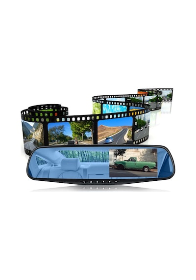Ayna Kamera 4.3 Inc Ekran Yol+Geri Görüş Kameralı Hd Kıngwın