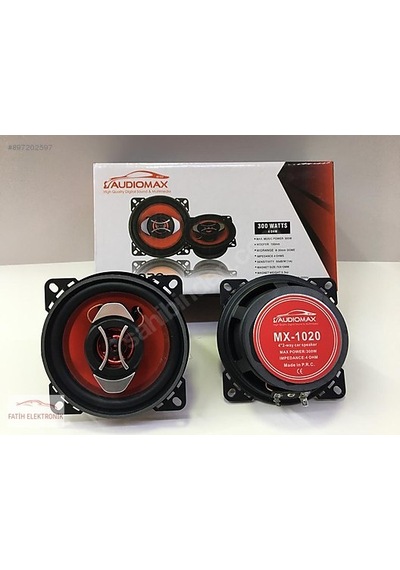 Netex Audıomax Mx- 1020 300 Watts Multimedia 10 Cm