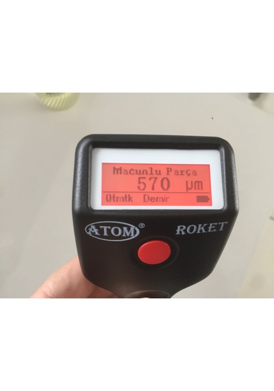 Atom Roket Türkçe Yazılı Renkli Sesli Uyarı  Boyalı Değişen N11.12