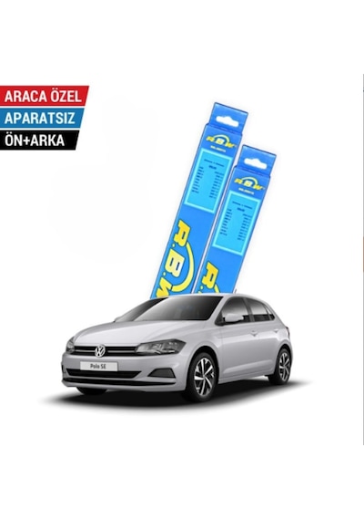 Volkswagen Polo Ön+arka Silecek Takımı 2009-2017