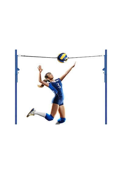 Voleybol Smaç Antrenmanı - Asma Aparatları Dahil - Ürün İçerisinde Top Yoktur. Mavi