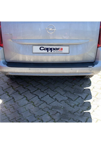 Cappafe Opel Combo E Arka Tampon Eşiği Koruma Abs Mat Siyah 20 N11.20077