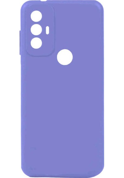 Tcl 30 Plus Kılıf Zore Biye Silikon Lila
