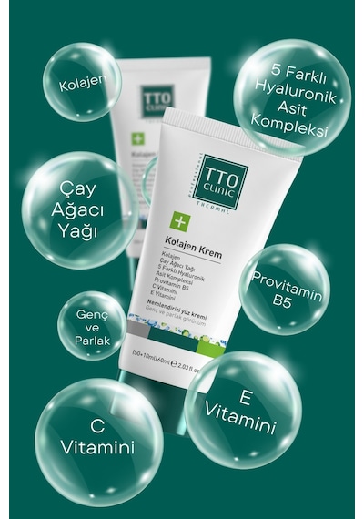 Tto Clinic Collagen Nemlendirici Yüz Kremi 60 ML