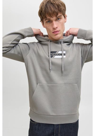 Jack & Jones Erkek Sweat 12268422 Gri Gri