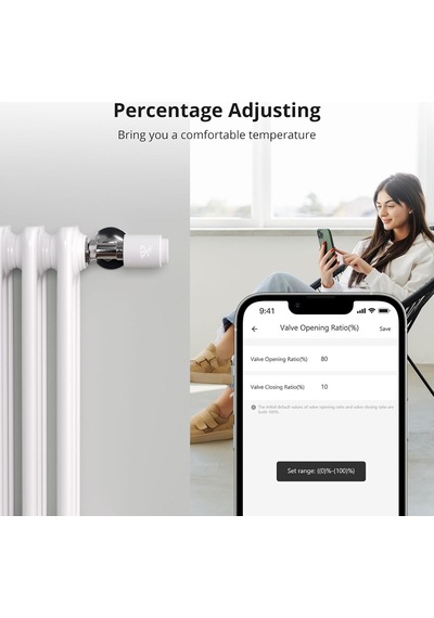 Zigbee Akıllı Kalorifer Vanası Trvzb