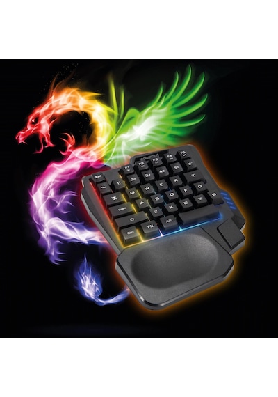 Polosmart PGM19 Kablolu RGB Oyuncu Mini Klavye