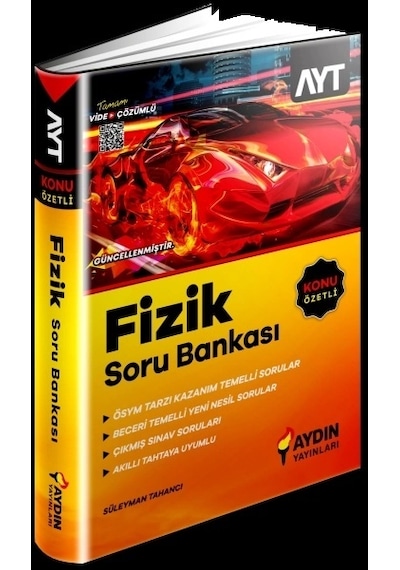 AYT Fizik Konu Özetli Soru Bankası -  Aydın Yayınları
