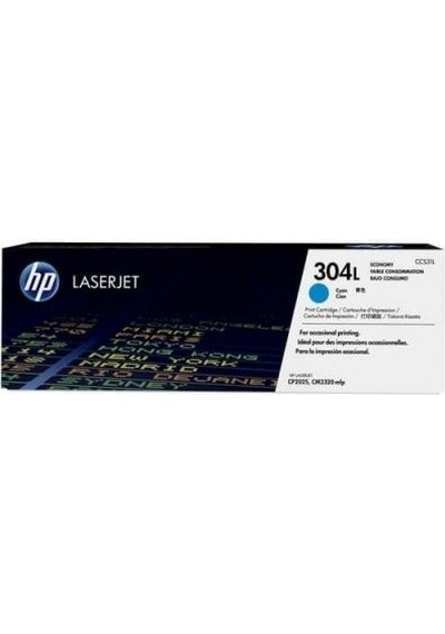Hp 304l Cyan Mavi 1.400 Sayfa Ekonomik Toner Cc531l