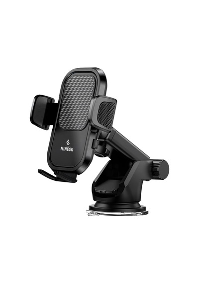 Otomatik Klipsli Araba Telefon Tutucu Cam Ve Torpido İçin Yüksek Kalite Yapışkan, Ayarlanabilir Yükseklik Ve Yakınlık Ergonomik Tasarım 2 Mixed
