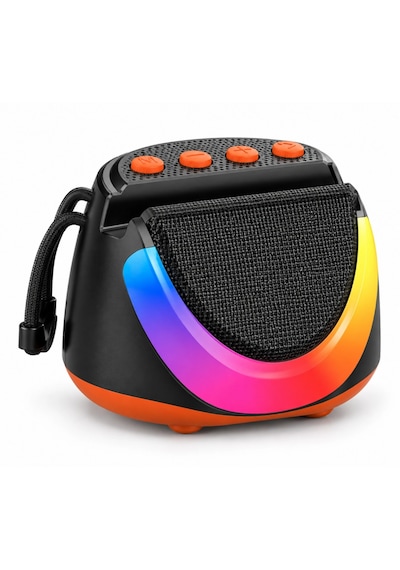 Platoon Pl-4807 Bluetooth Speaker Rgb Işıklı Usb Sd Girişli Taşınabilir Hoparlör