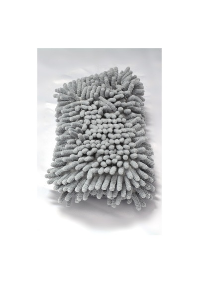 Spark 7040 Mikrofiber Şönil Oto Temizlik Ve Yıkama Süngeri Gri 3 Adet