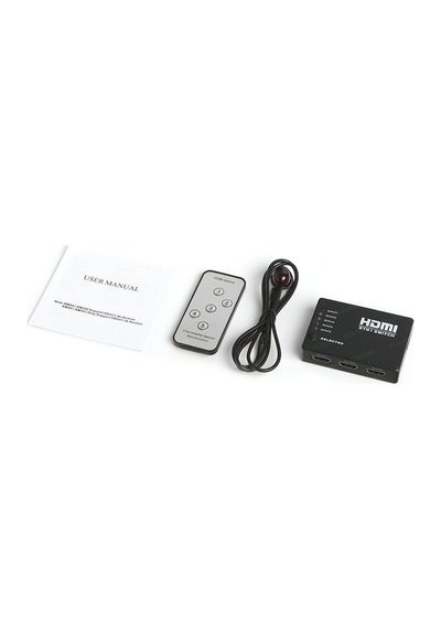 Hdmı Switch 5 Giriş 1 Çıkışlı Uzaktan Kumandalı Çoklayacı