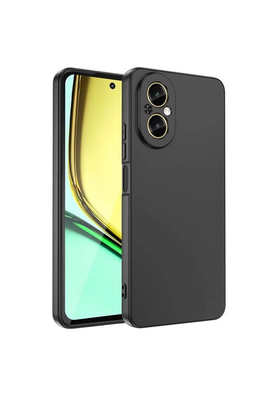 Realme 12 Lite Uyumlu İçi Kadife Kamera Korumalı Renkli Silikon Kılıf