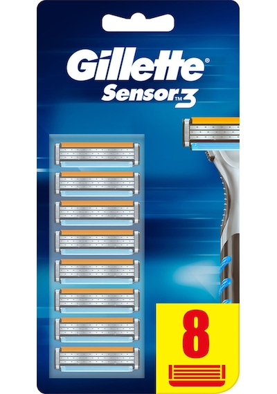 Gillette Sensor3 Yedek Tıraş Bıçağı 8'li