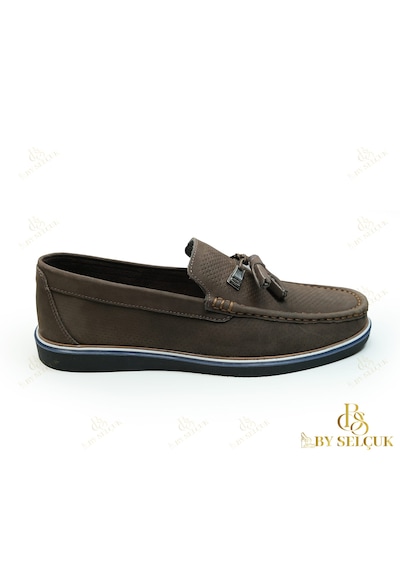 Loafer Nubuk Kahve Kahve Nubuk