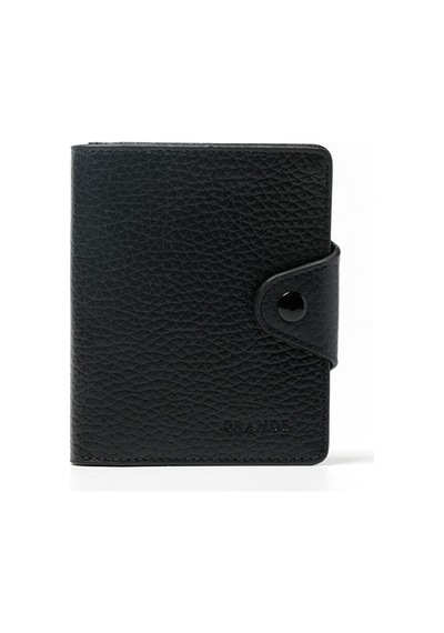 Siyah Cüzdan & Kartlık Unisex 866 Grande Deri Cüzdan Kartlık