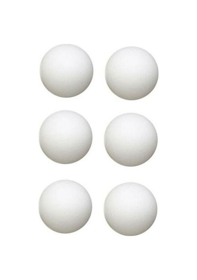 Bubu Strafor Köpük Top 7 Cm 6'lı Paket
