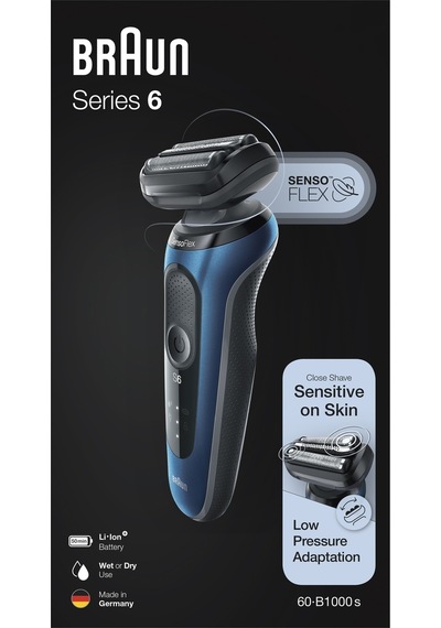 Braun Series 6 B1000S Kablosuz Tıraş Makinesi
