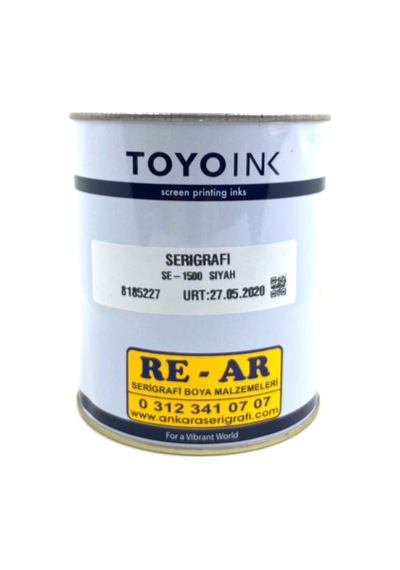Dyo-Toyo Se-1500 Transparan Siyah Serigrafi Boyası