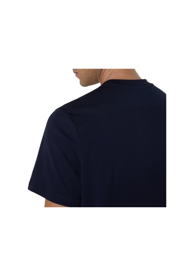Asics Court Ss Top Erkek Lacivert Kısa Kollu Tshirt 2041a339-400 Lacıvert