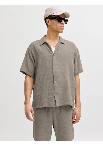 Jack&jones Jornantucket Double Cloth Erkek Gömlek 12291812 Vizon Jack&jones Jornantucket Double Cloth Erkek Gömlek 12291812 Vizon
