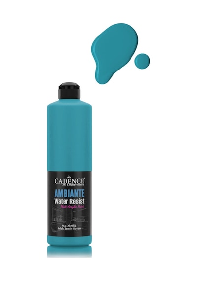 Ambiante Islak Zemin Boyası Aw40 Turkuaz 500ml + Katalizör 20gr