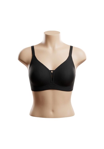 Best Bra L-247 Lazer Dikişsiz Balensiz Pedli İz Bırakmaz Yumuşak Dokulu Sütyen Siyah