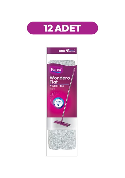 Wondero Flat Yedek Mop Refil Onikili Paket