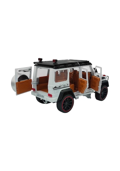 Die Cast Off Road Çek Bırak 1:22 Buhar Çıkartan , Sesli Ve Işıklı Buharlı Jeep