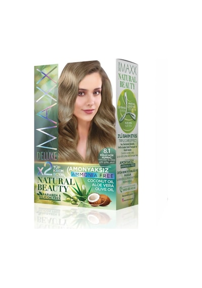 Maxx Deluxe Set Boya Natural Beauty 8.1 Küllü Açık Kumral (530345525)