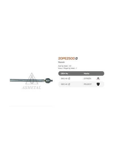 Asmetal 20pe2500 Rotmili P406 95 Ta1786