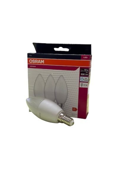 Led Value Classıc B 60 7,5w Led Ampul E14 Duy 806 Lm Sarı Işık 27