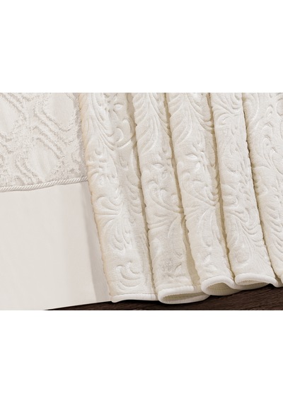Goldroom Aysima 11 Parça Nakışlı Nevresim Takımlı Çeyiz Seti Krem