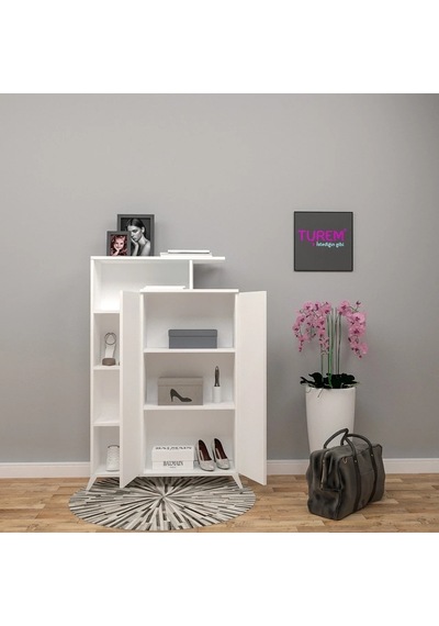 Home 2 Kapaklı Çok Amaçlı Dolap Suntalam Siyah