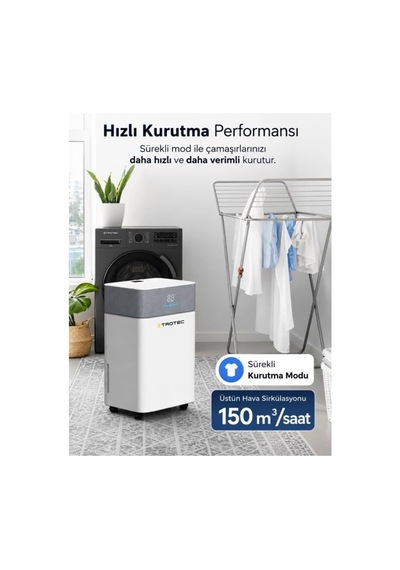 Trotec Nem Alma Cihazı Ttk 55 E Wifi Genel