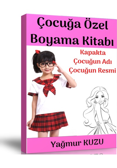 Çocuğa Özel Boyama Kitabı (Kız Çocukları İçin)