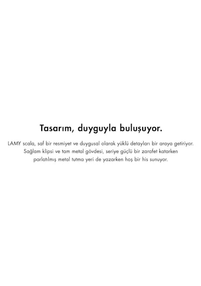 Lamy Scala Tukenmez Kalem Pianored Gloss Çok Renkli